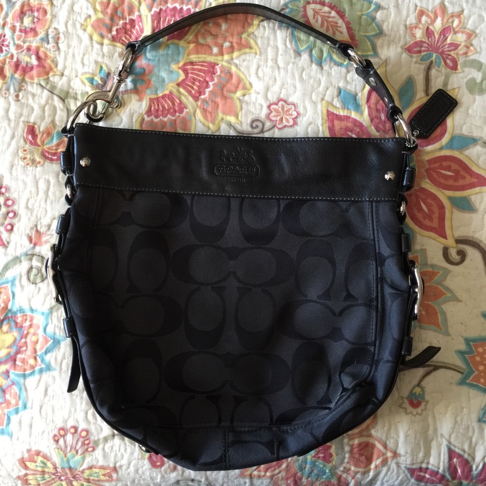 Coach Signature Bucket Tote